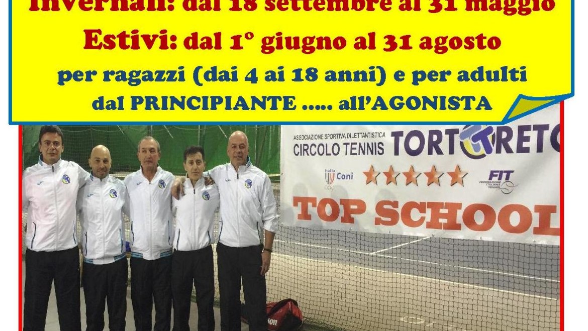 TOP SCHOOL – CORSI INVERNALI 2017/2018